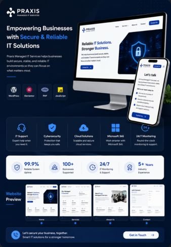 Yugta Bista Portfolio - Praxismanagedit (1) Yugta Bista – Praxis Managed IT Portfolio Project