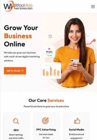 Yugta Bista – Woohoo Web Technologies Digital Marketing Website Woohoo Web Technologies – Website Development by Yugta Bista